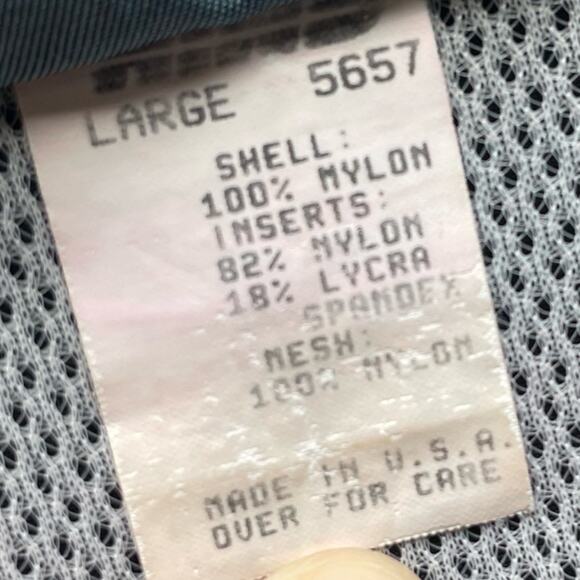 Men’s Hind Colorblock‎ Vintage Zip-up Bicycle Athleisure Active Jacket sz Large - Picture 8 of 13